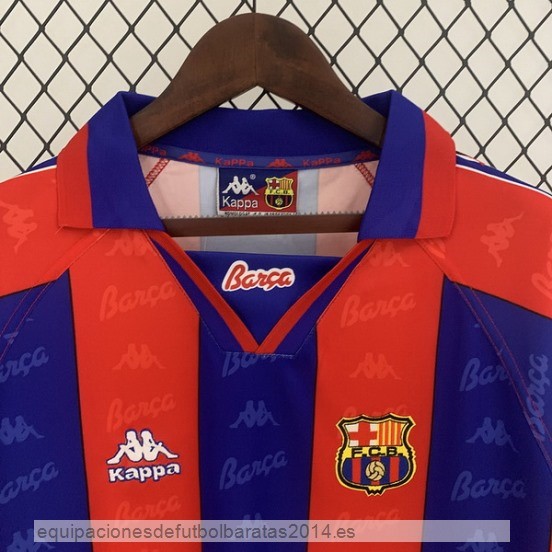 Nuevo 1ª Camiseta Barcelona Retro 1996 1997 Azul Rojo Baratas